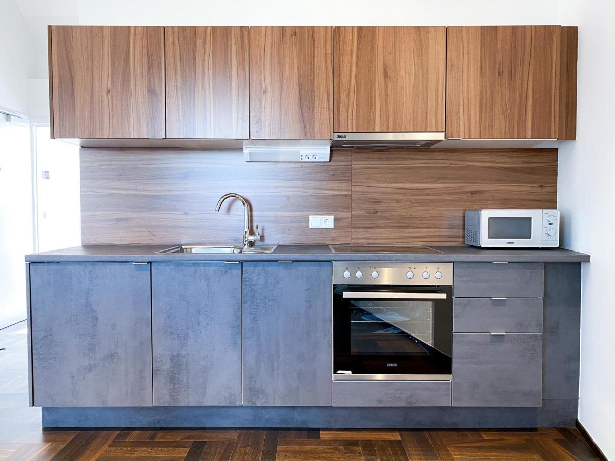 Penthouse Mit Parkplatz Und Balkon Apartament Viena